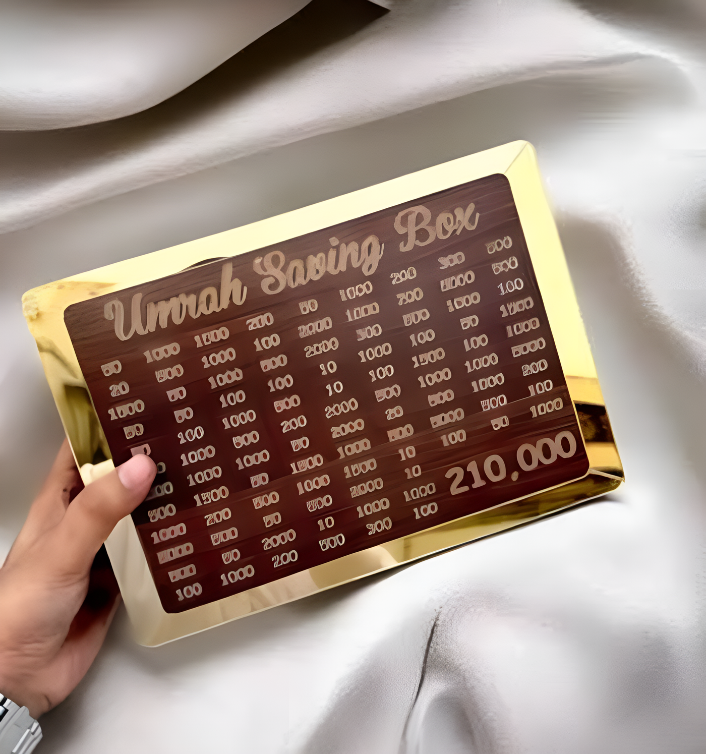 Umrah & Hajj Savings Box - One Step Closer Each Day