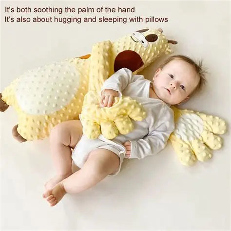 Baby Sleeping Patting Doll Mood Soothing Hand Pillow